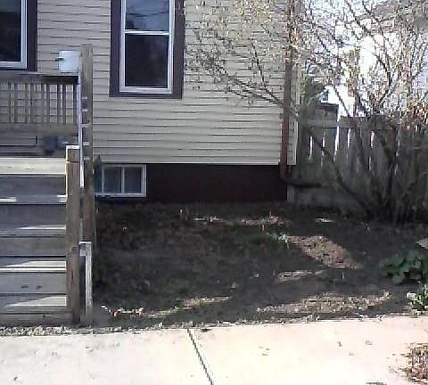 garden; nothing in it at the moment..