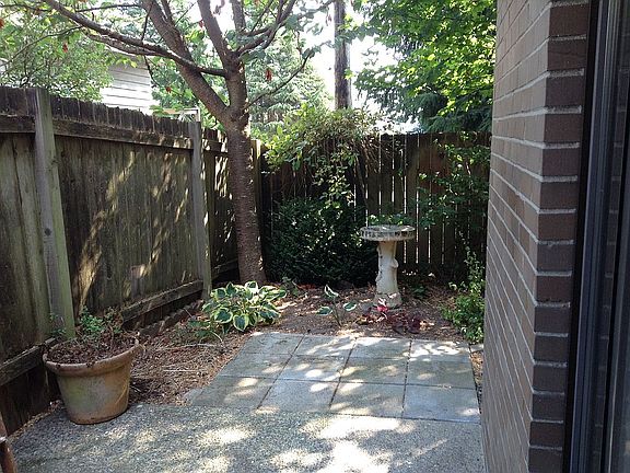 Private, cozy garden