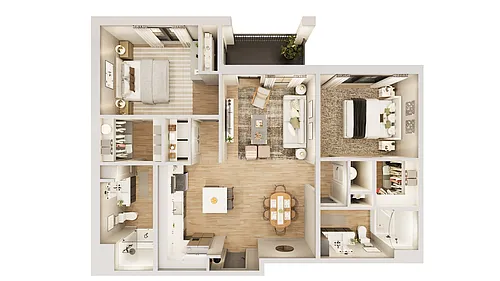 Floor plan B2b