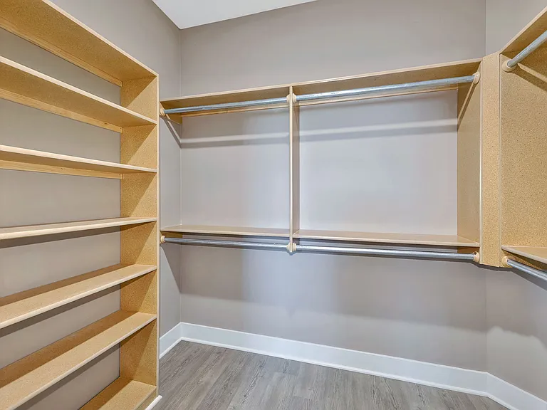 primary bedroom walk in closet