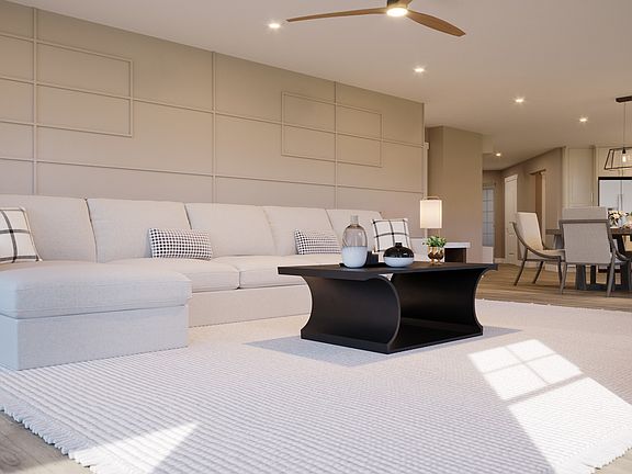 Open and airy floorplan