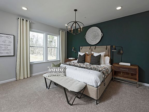 Sunlit Owner s Suite with Carpet