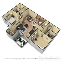 Floor plan The Uptown