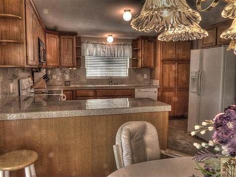 Kitchen viewed from Dinette