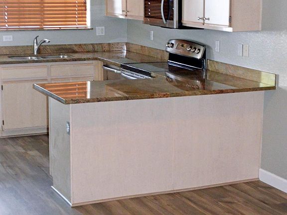 Open concept kitchen