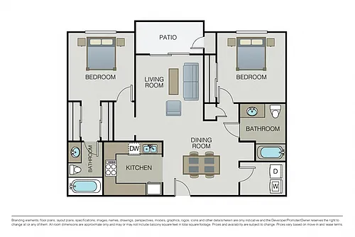 Floor plan Bella Sole
