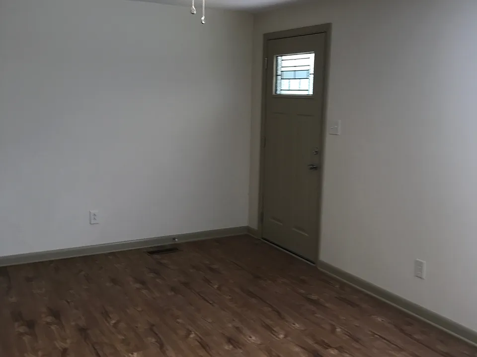 Hardwood look plank through out