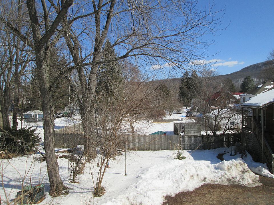 view off back porch