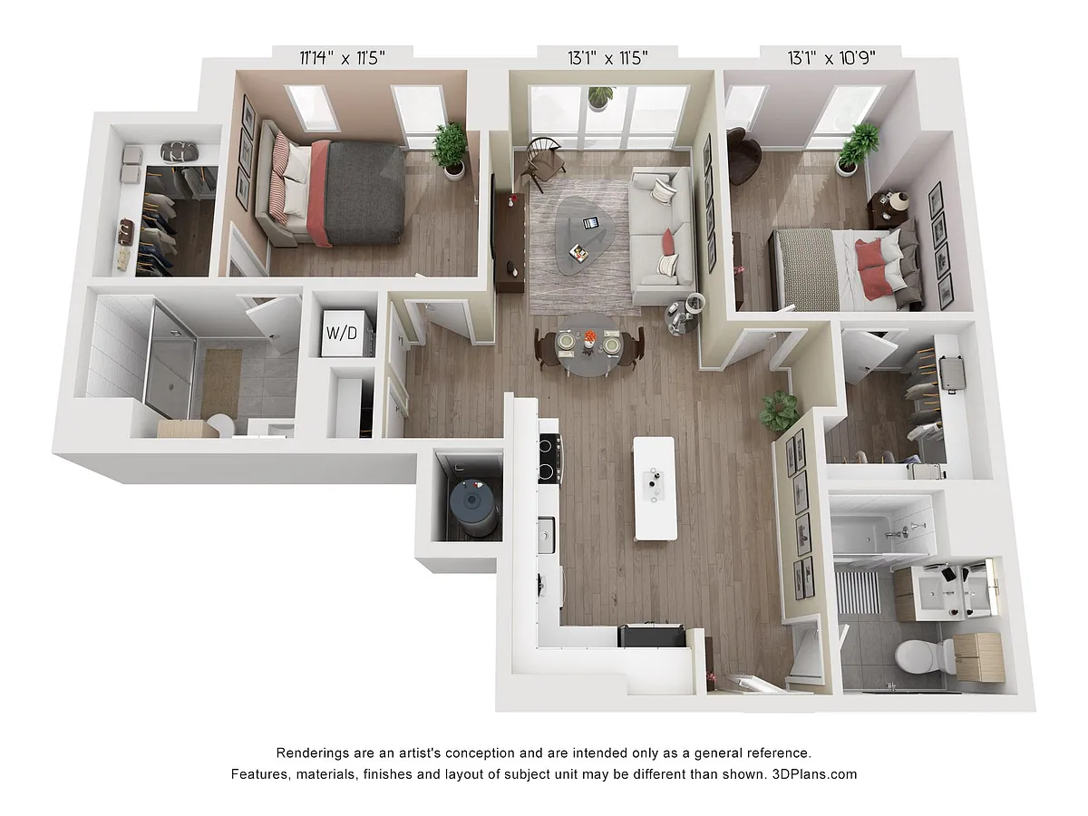 Floor plan B13