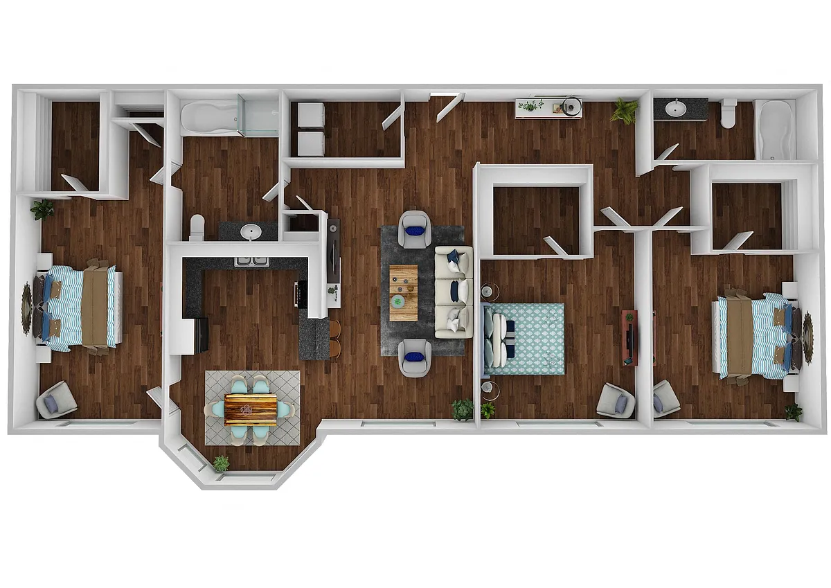 Floor plan C1R