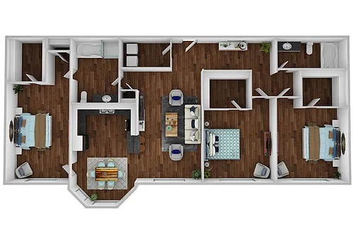 Floor plan C1R