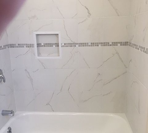 Bathroom Ceramic Tile Shwr 