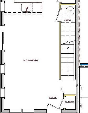 main level floorplan