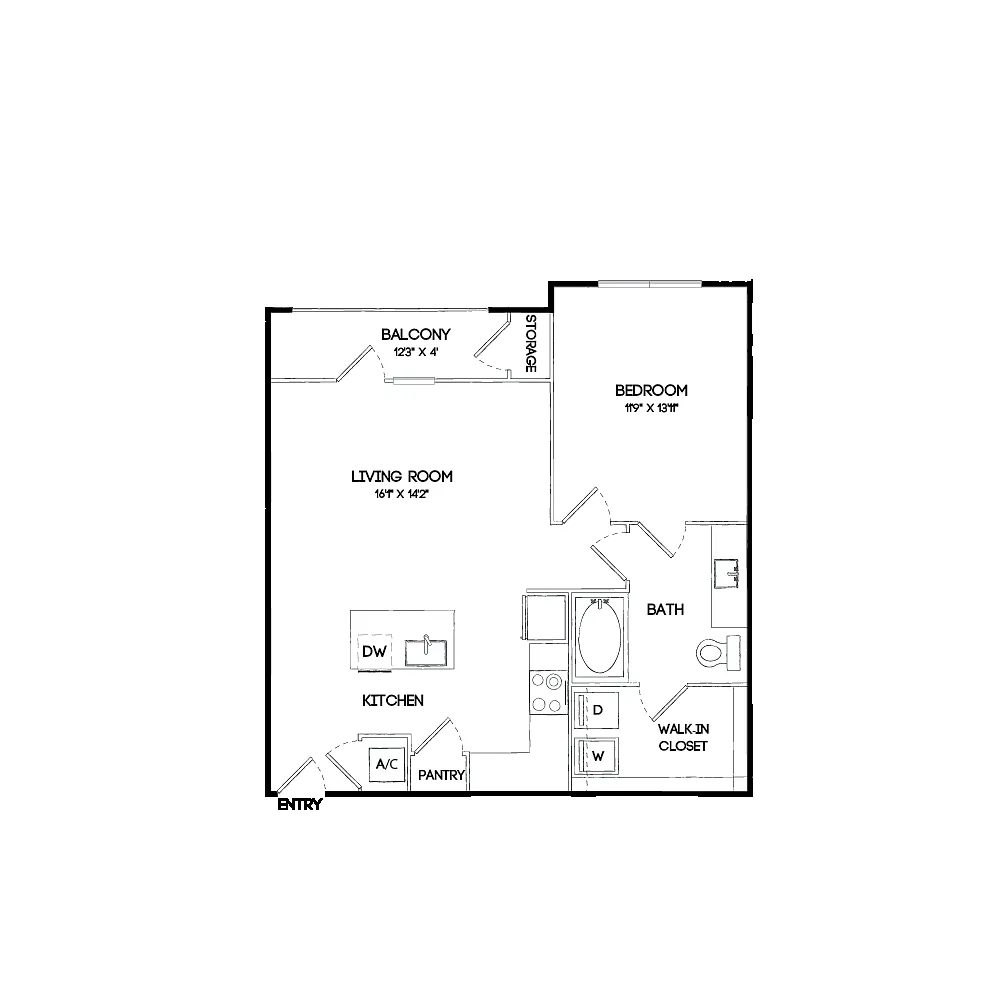 Floor plan A4