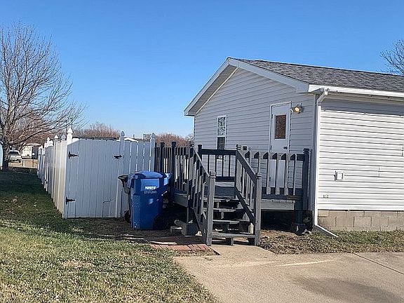 North entrance and deck view