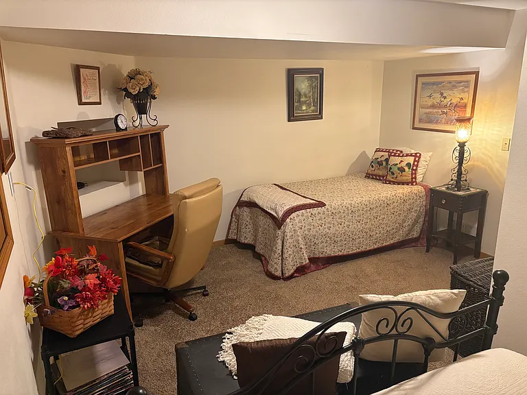 Bedroom 2 Desk & Single Bed