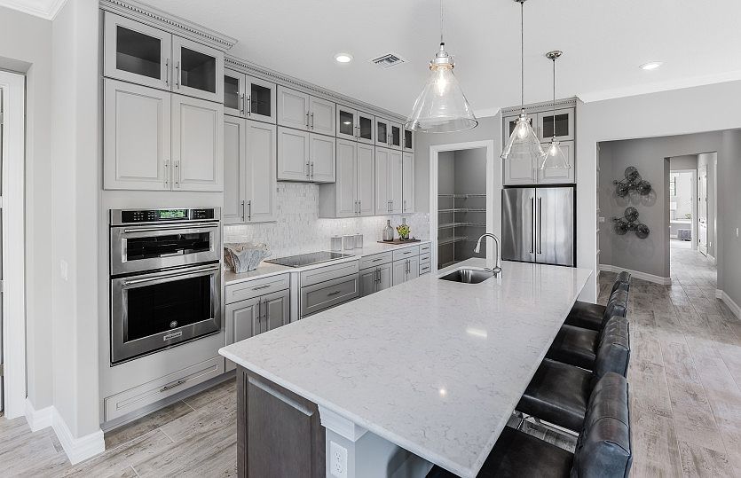 Model Representation Spacious Kitchen