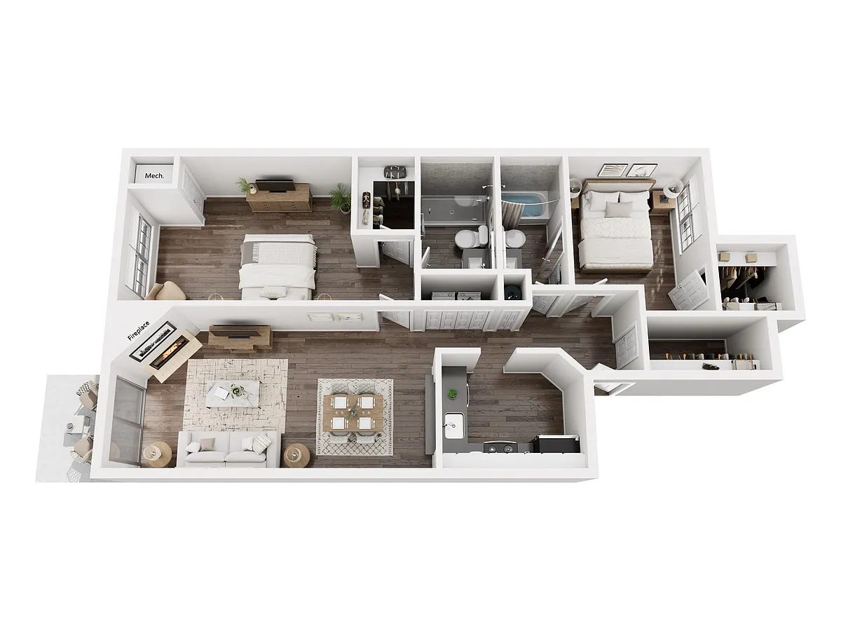 Floor plan Manchester II Lower
