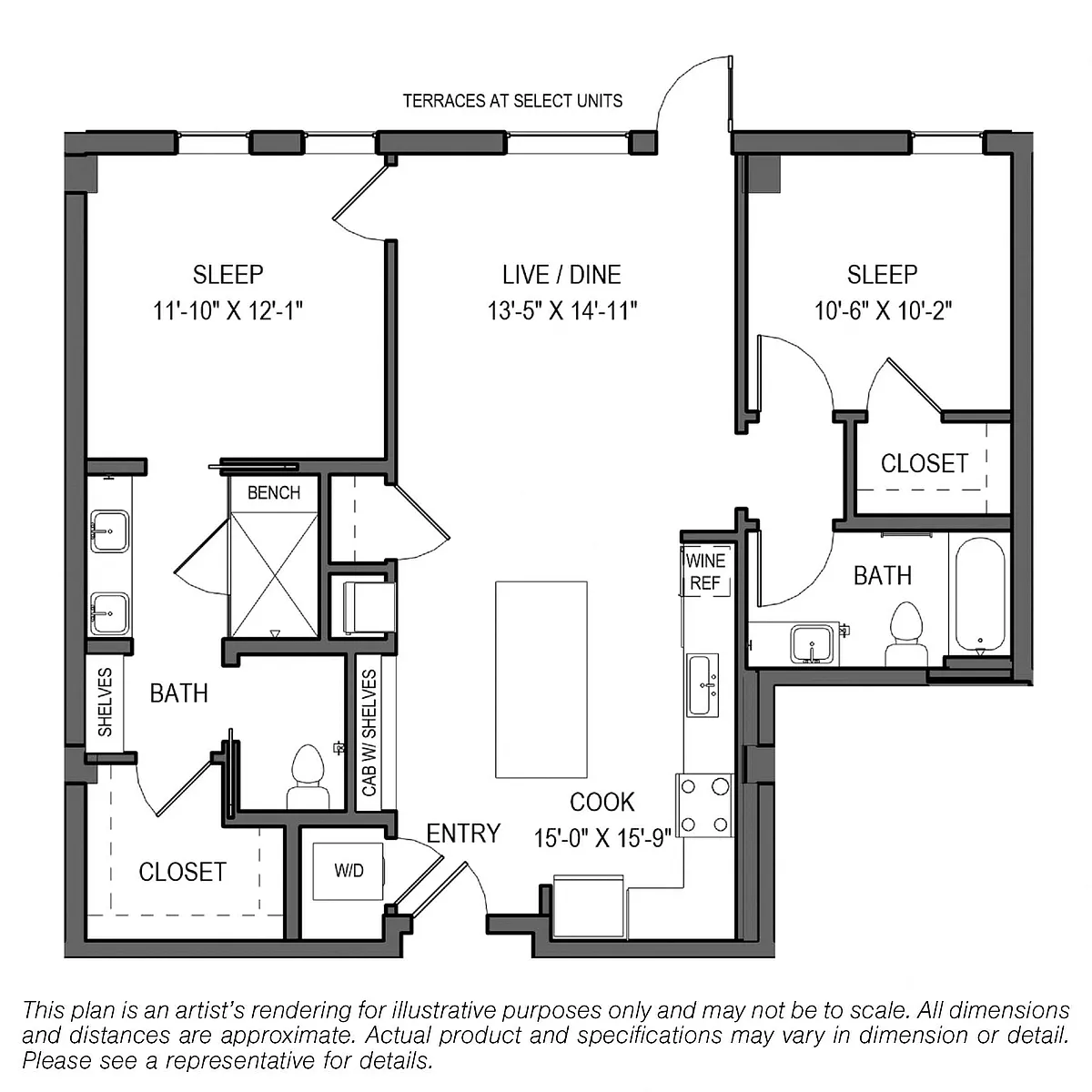 Floor plan P3
