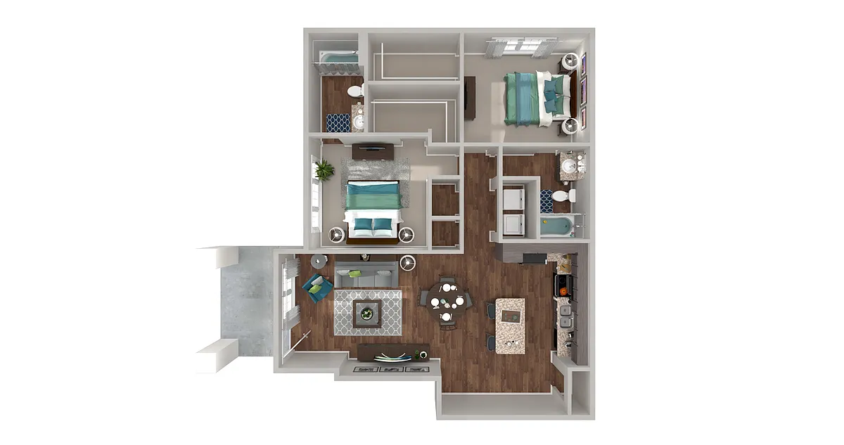 Floor plan Brookshire