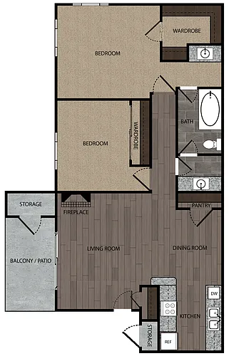 Floor plan Plumas