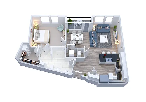 Floor plan A8