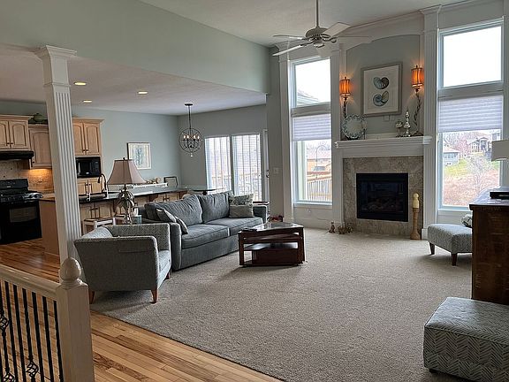 Open floor plan 