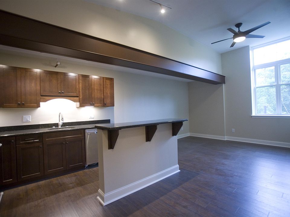 Kitchen to living room (wood blinds not shown and are installed)