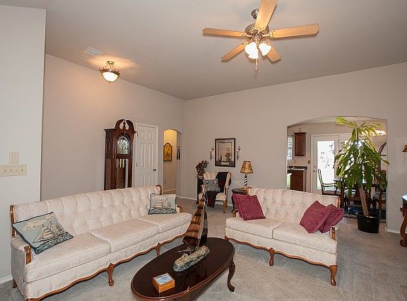 Living Area open to Dining, Kitchen, Hallway