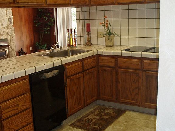 Kitchen opens to family room