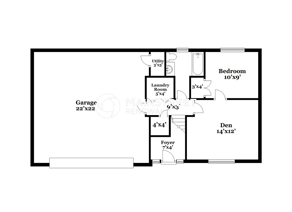 Floor Plan - 721 Stonebridge Park Cir