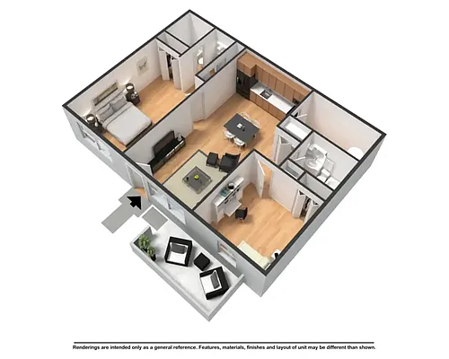 Floor plan The Everglade