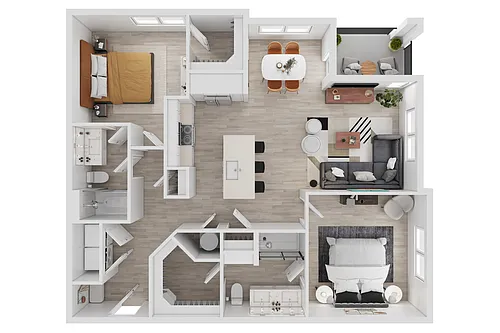 Floor plan B2
