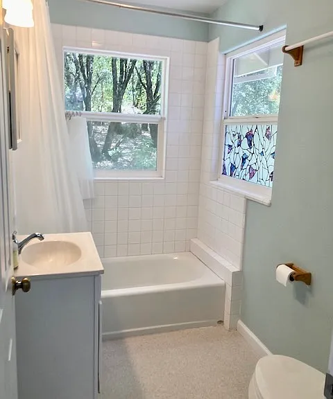 Upstairs bathroom.