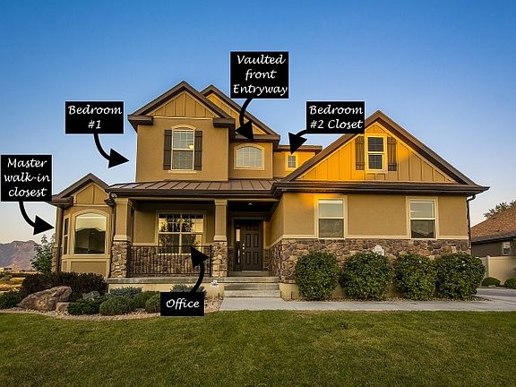 Labeled front of house