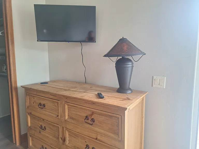 Rear master bedroom dresser.