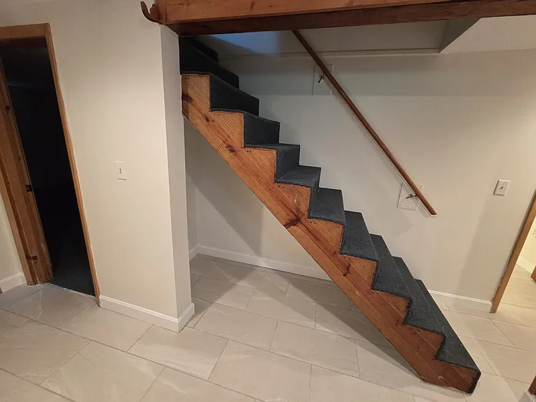 stairs from the mail floor to the basement