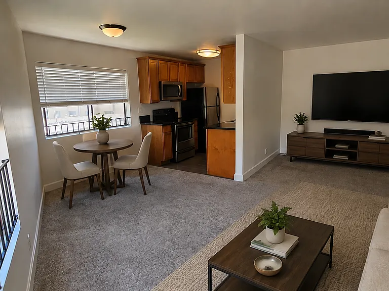 Condo is unfurnished