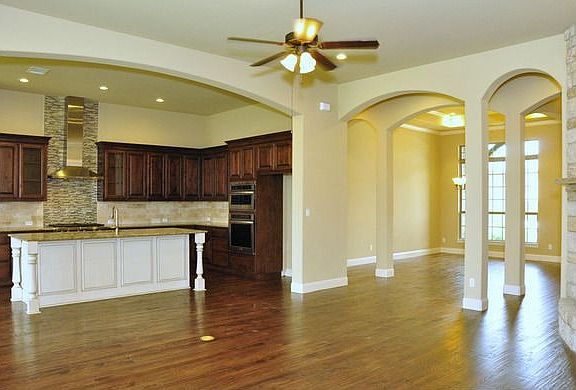 The Solano Family Room open to Kitchen