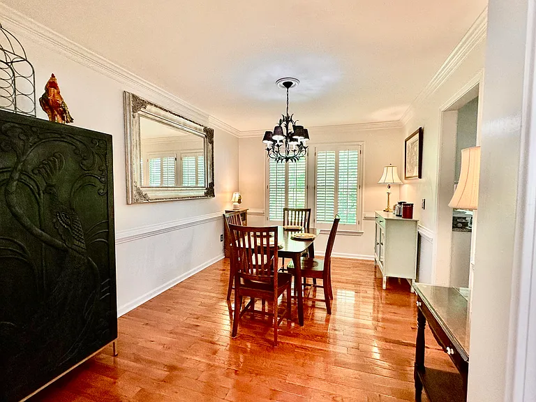 View of Dinning Room from Libray