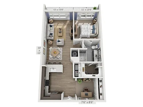 Floor plan PresleyA