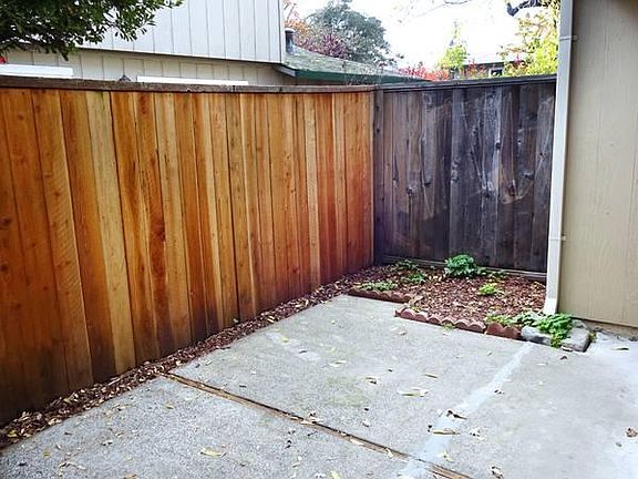 Yard area approx 10' x 14'