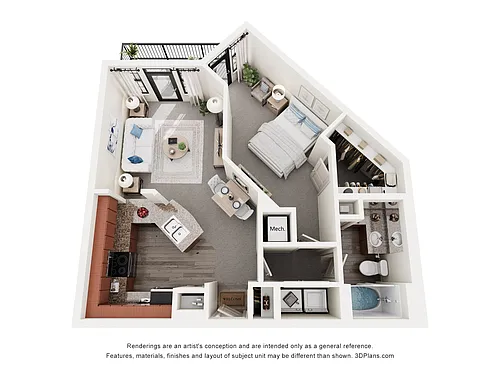 Floor plan Hudson