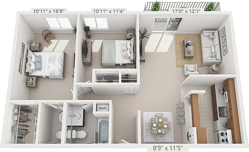 Floor plan Deerfield