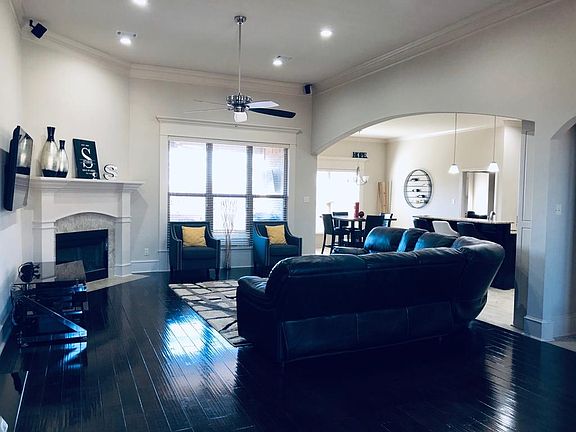 Living room with open layout