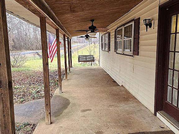 Large covered front porch