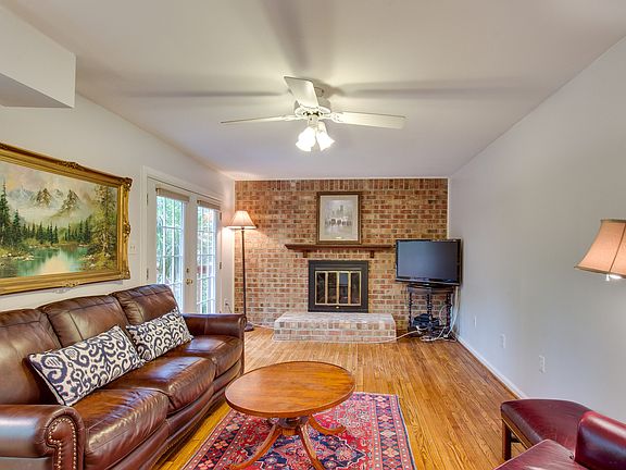Warm and inviting family room