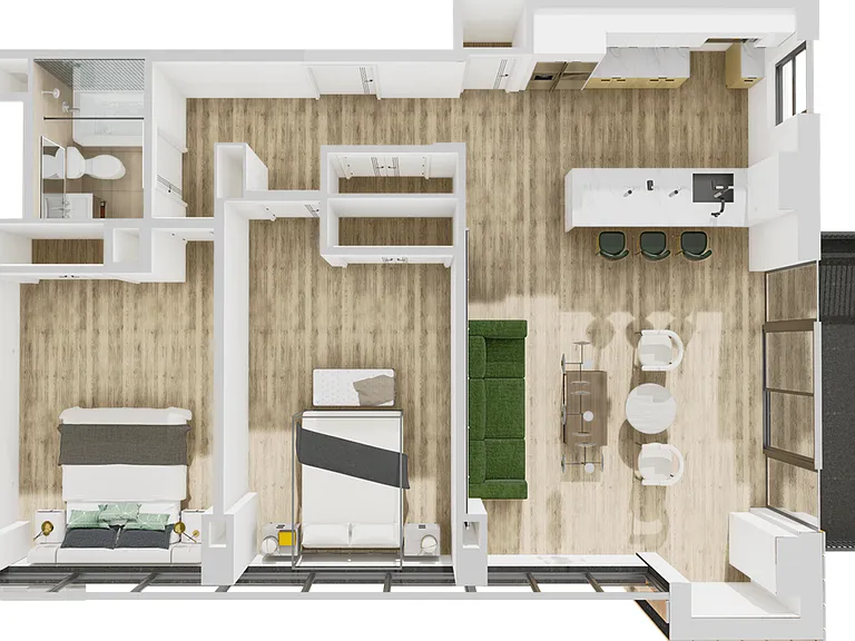 Cosmo 440 Luxury Apartments — Photo 100