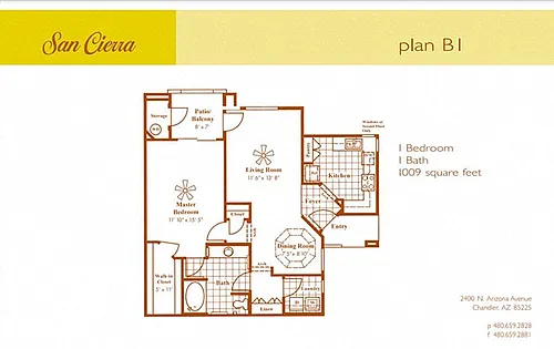 Floor plan B-1