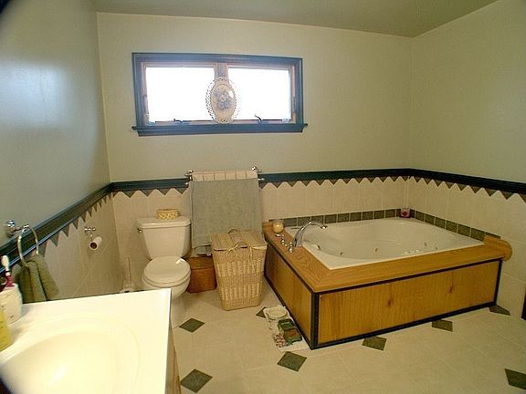 Master Bath from sink to tub